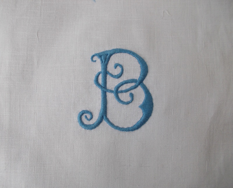 An Embroidered Alphabet: Letter B - Addison Embroidery At The Vicarage